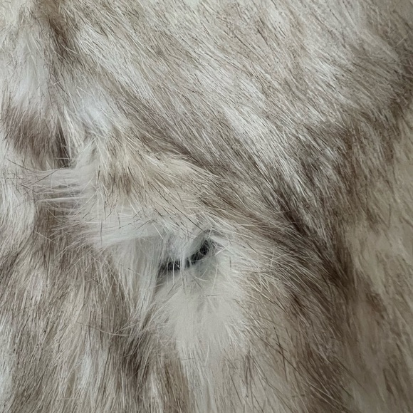 Split End Ltd Rabbit Fur Coat Vintage Sz M - Picture 6 of 9